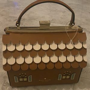Kate Spade New York gingerbread house bag